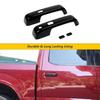Black Outer Door Handle Decor Cover Trim Accessories For Ford F150 2015-2020 2Dr
