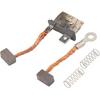 Bnineteenteam 4 PCS Trim Tilt Motor Brush Kit, Boat Motor Carbon Brush Set High Stability 64E 43892 00 for Outboard 115 to Trim Tilt