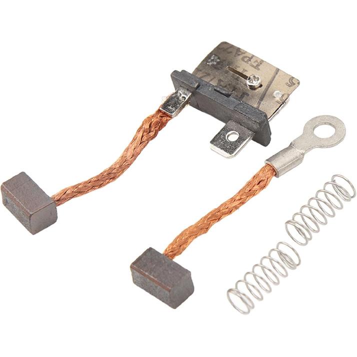 Bnineteenteam 4 PCS Trim Tilt Motor Brush Kit, Boat Motor Carbon Brush Set High Stability 64E 43892 00 for Outboard 115 to Trim Tilt