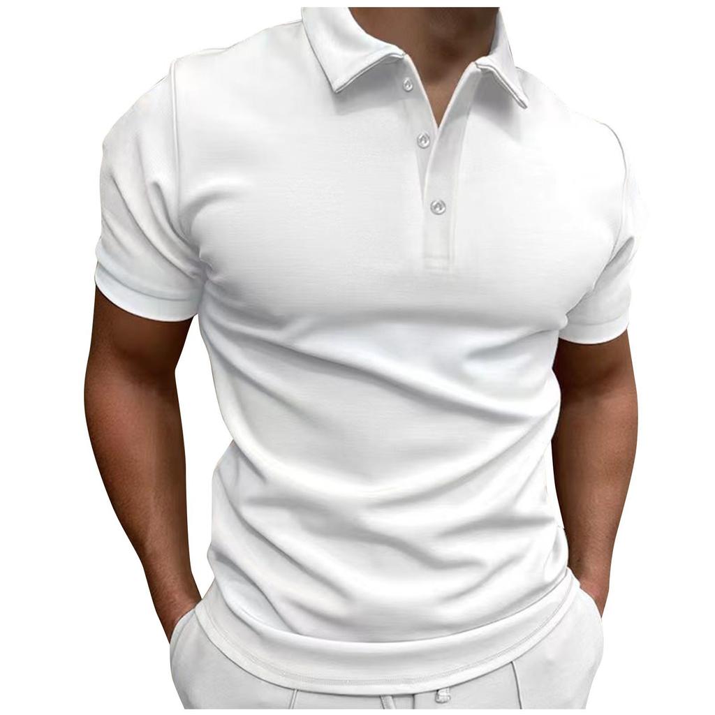 Herren Hot Sale Kurzarm Polo 3D Digitaldruck Lässig Revers Herren Top