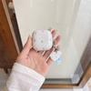 Small fresh blue wave point bow for AirPods 1 /pro1 earphone protective case cover two or three generations of new women