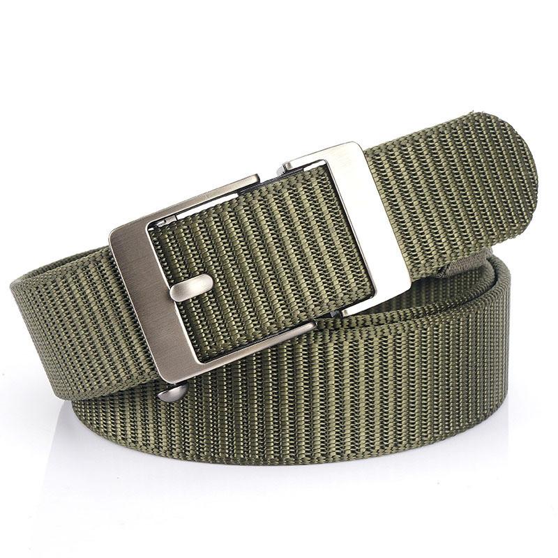 Unisex Belt Versatile And Slimming With Metal Buckle Belt Paired With Jeans