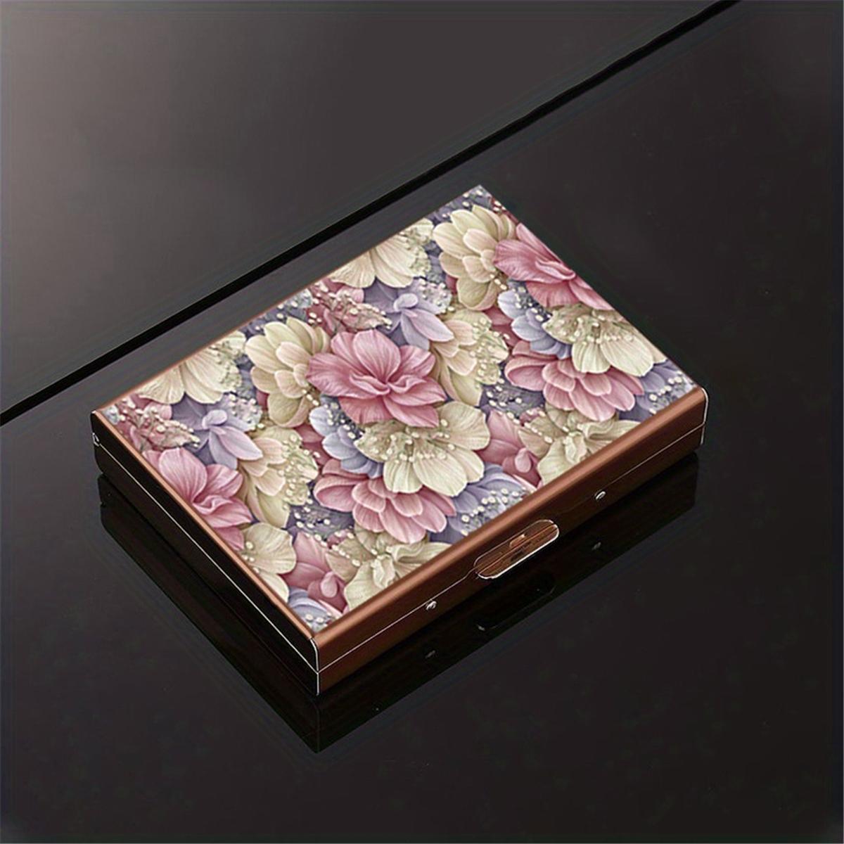 

Держатель кредитной карты для женщин и мужчин, держатель карты Rfid, жесткий кошелек для кредитных карт, держатель карты с блокировкой рифдов, защитные кошельки для женщин и мужчин 10 cards кофейный