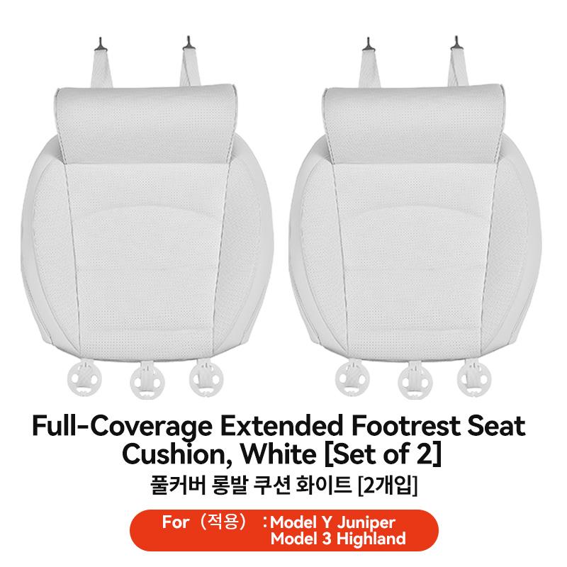 YZ For Tesla Model Y Juniper Model 3 Highland Leg Support Extension Seat Cover Memory Foam Extender Cushion Interior Accessories