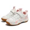 Children'S Badminton Shoes Velcro Men'S And Women'S Older Children'S Professional Sports Shoes Breathable Mesh Soft Sole Shock Training Shoes