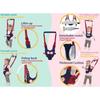 Breathable Baby Harness Anti-fall Baby Walking Trainer Belt Portable Baby Walker  Kids