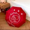 1 PC Automatic Folding Umbrella - AFC Ajax Custom Name Pattern, Portable & Foldable Design with 8 Ribs, Christmas Birthday Gifts