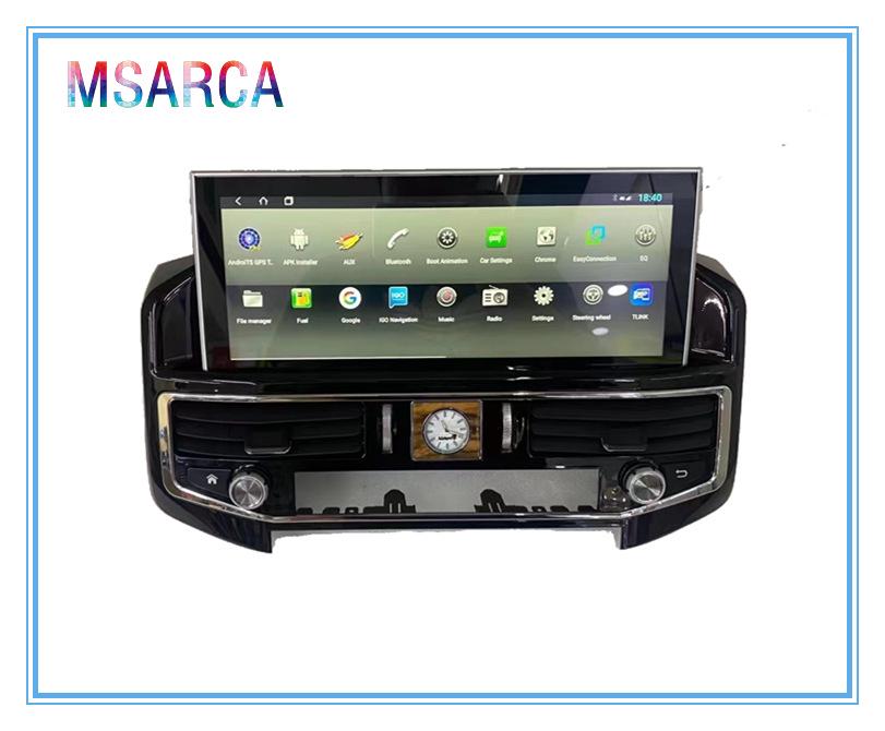 08-21 Land Cruiser LC200 Central Control 360° Panoramic Navigation & CarPlay