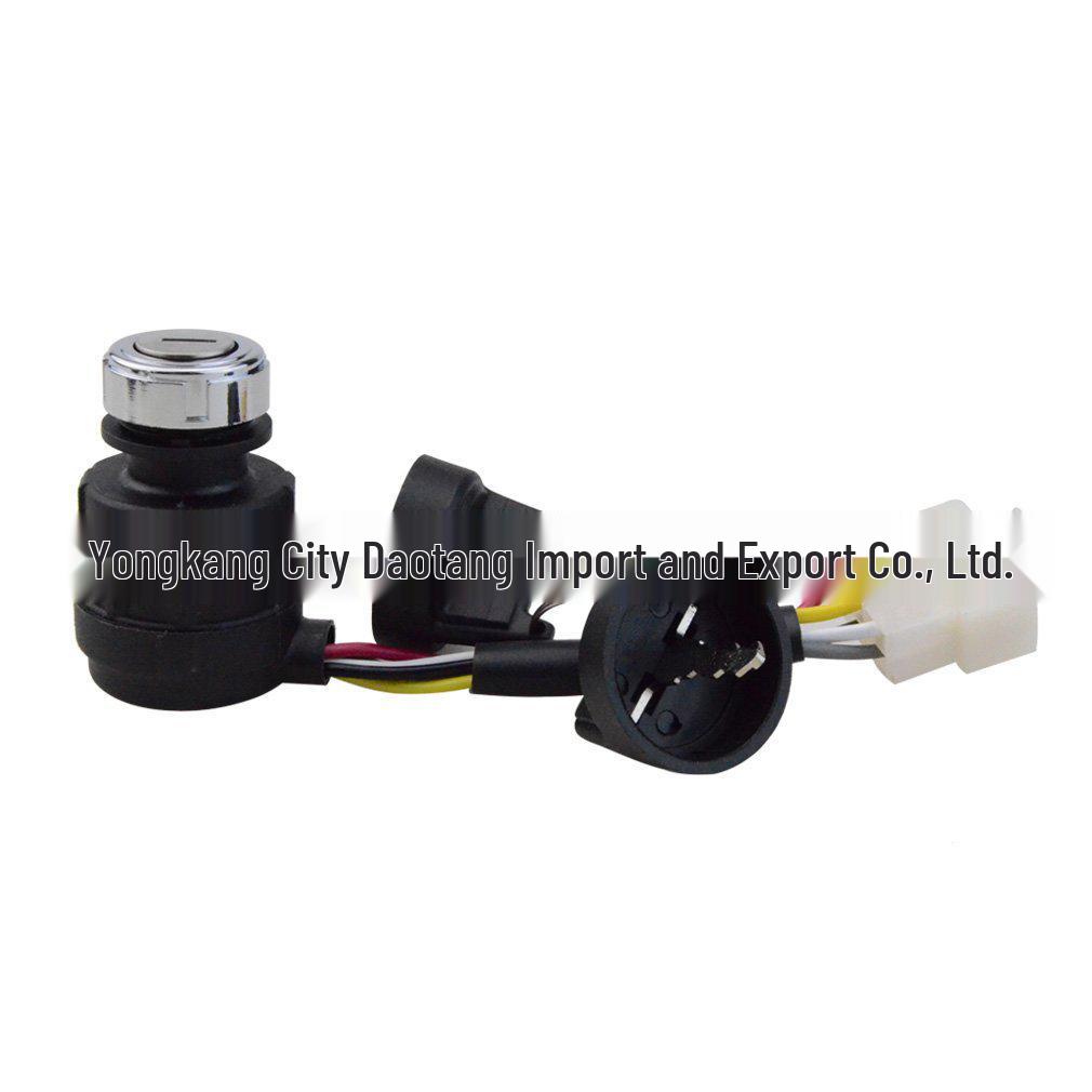 

Waterproof 5-Wire Ignition Key Switch with Cap for 50cc-150cc ATV & Go-Kart A012-601