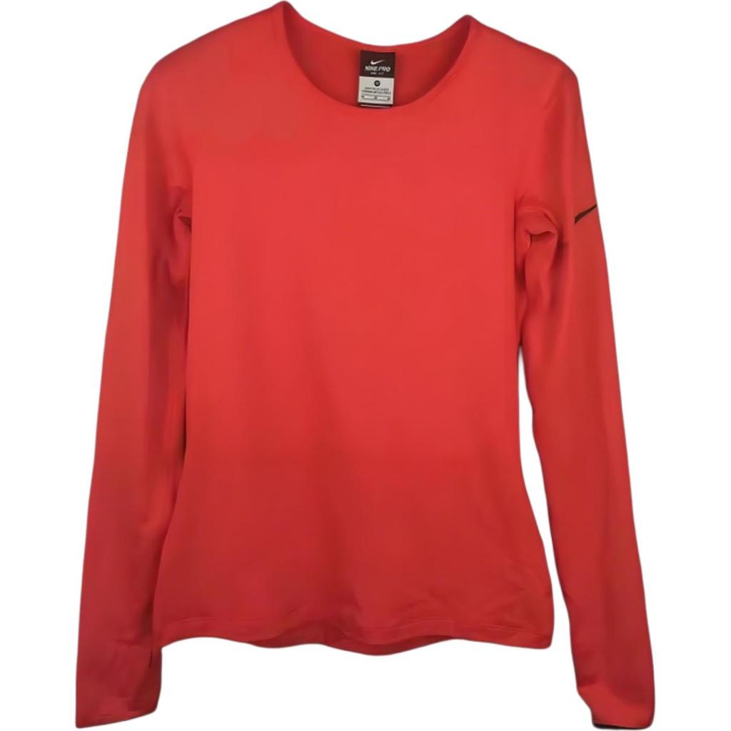 Nike Comfortable Fleece Quick-Dry Long Sleeve T-Shirt Women tops 628430-696