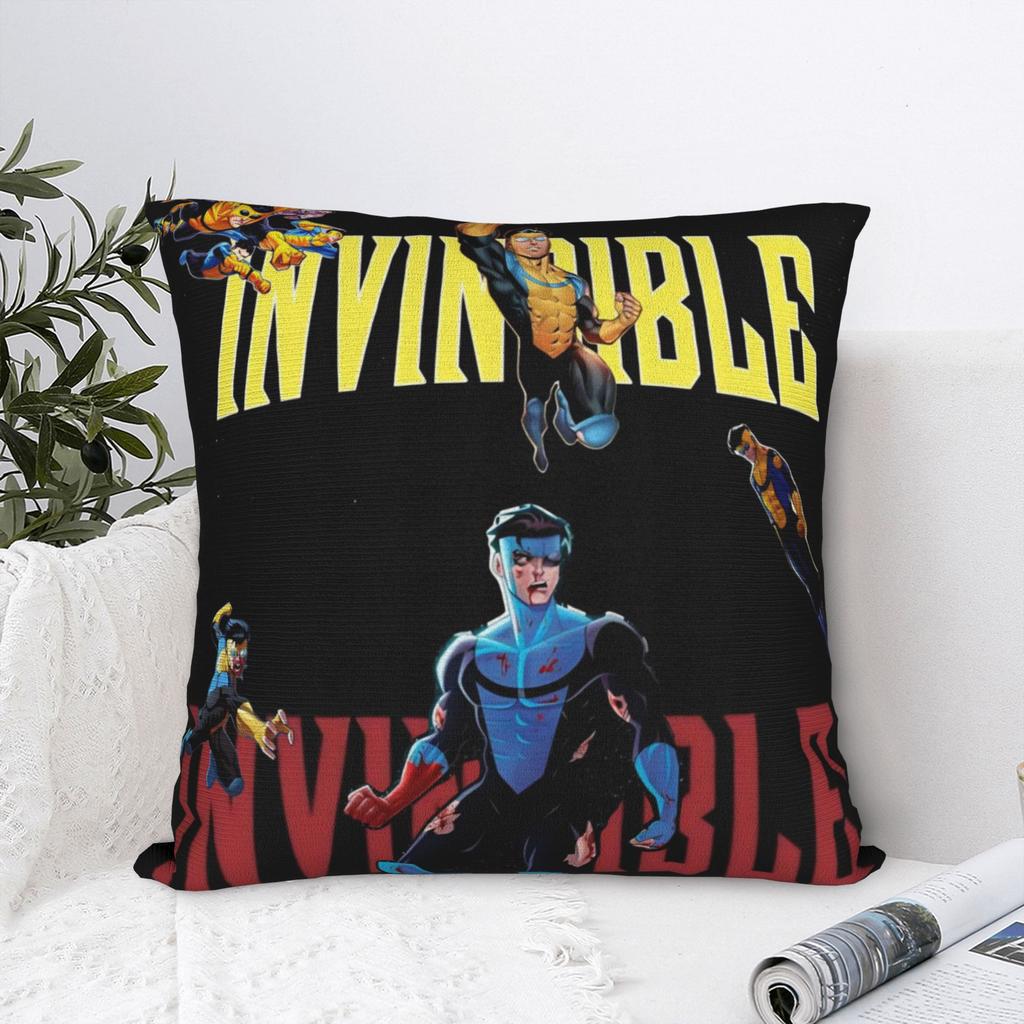 Invincibles Comic Pillowcases Merch Soft Cushion Cover Decoration Throw Pillow Case Cover Chair Multi-Size
