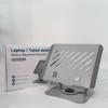 Dual-Layer Adjustable Metal Stand for Laptop, Tablet, and Desktop Gaming Cooling