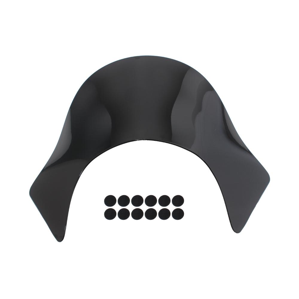 Motorcycles Front Fairing Lip Windshield Windscreen Shield Wind Deflector For Harley Dyna Sportster Softail with Quarter Fairing