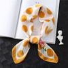 Spring and Summer New Satin Small Square Scarf Printed Scarf Scarf Women's Fashion Silk Scarf