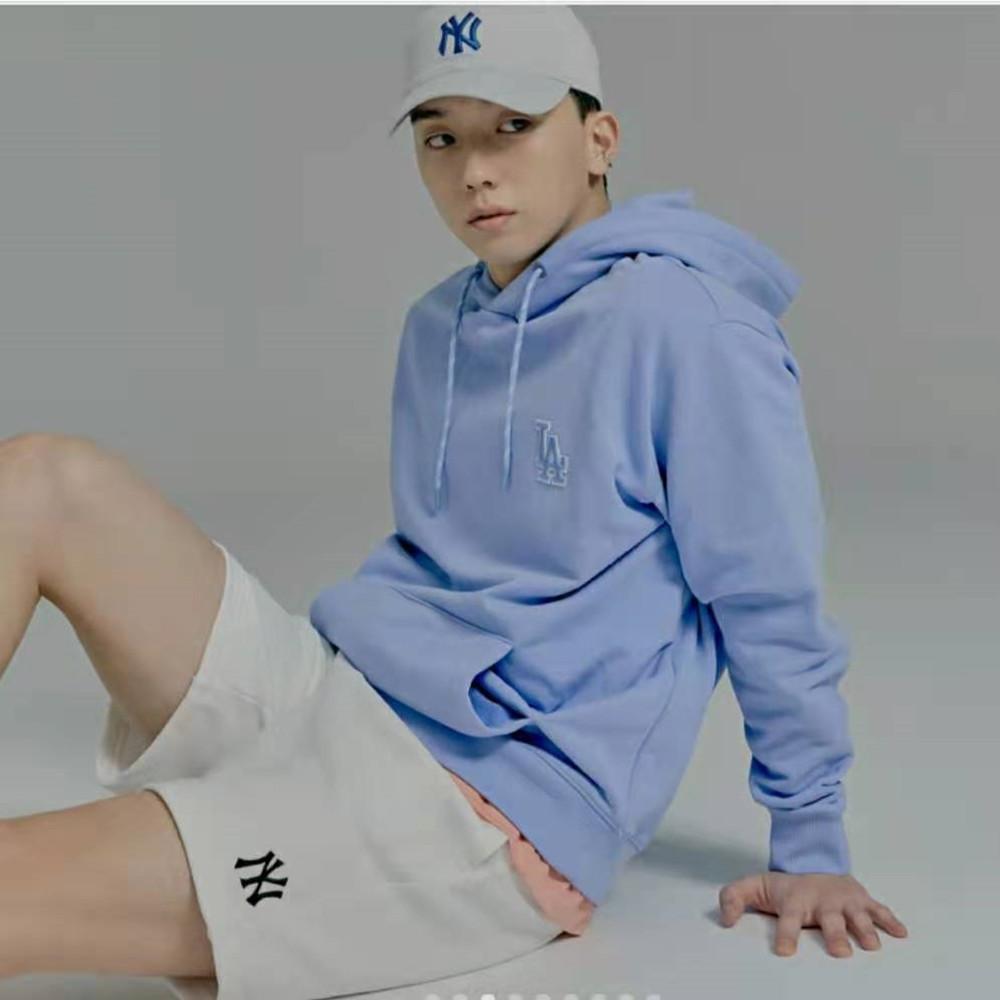 New MLB Casual Shorts Unisex White 31SMU1131-50I