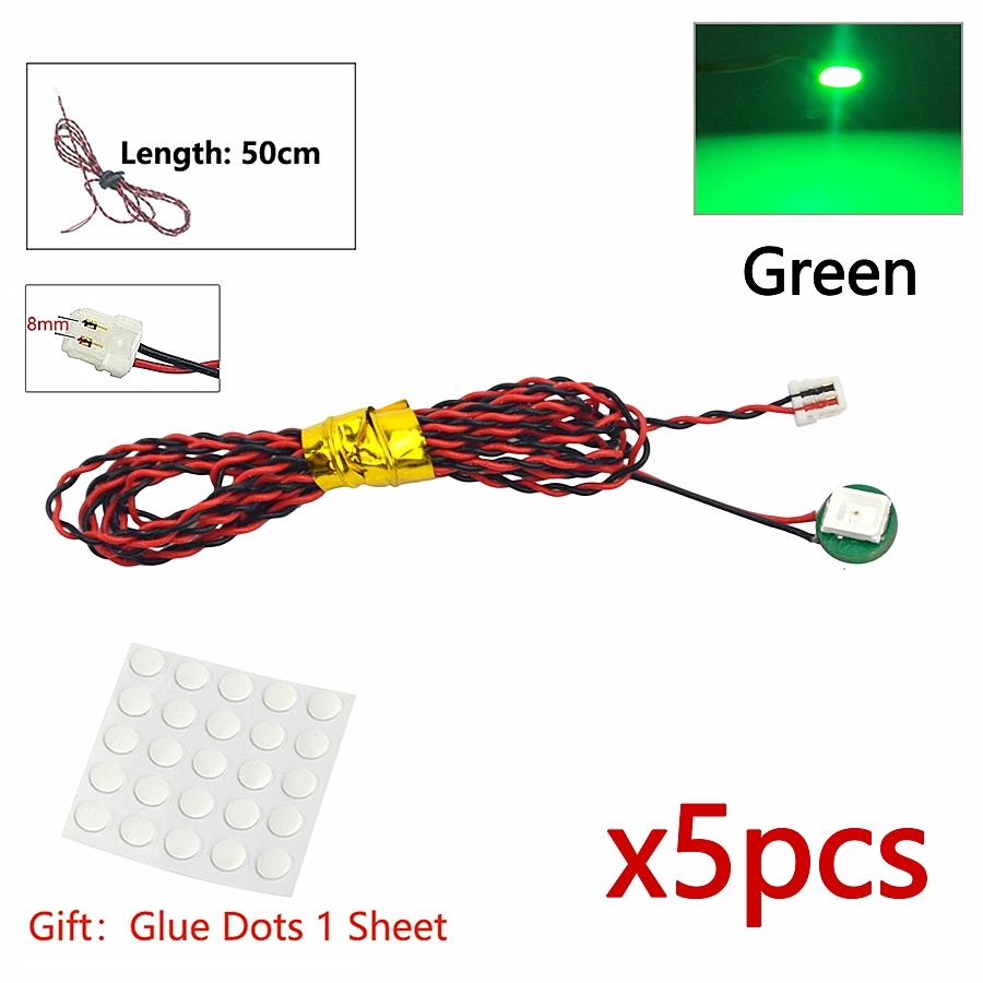 DIY 0.8mm Pin 1x1 1x2 1x4 Length 50cm SMD LED 2835 Remote Control Building Block Flash Lamp City Street Light Bricks