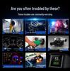 P10 Car LCD Multifunctional HUD: Speedometer, Turbo Pressure, OBD2 Display