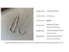 Korean Style Silver Bean Necklace & Bracelet Set - Fashionable S925 Sterling Silver Clavicle Chain