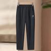 LANGSHA Women's Elastic Waist Straight Leg Pants