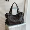 Xeie Thuk Handbag Women PU Leather Multi Pocket Daily Casual