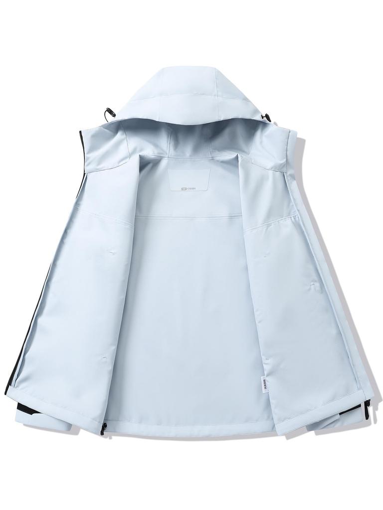 Unisex Hooded Windbreaker: Spring/Autumn Outdoor Sports Jacket and Mountaineering Coat
