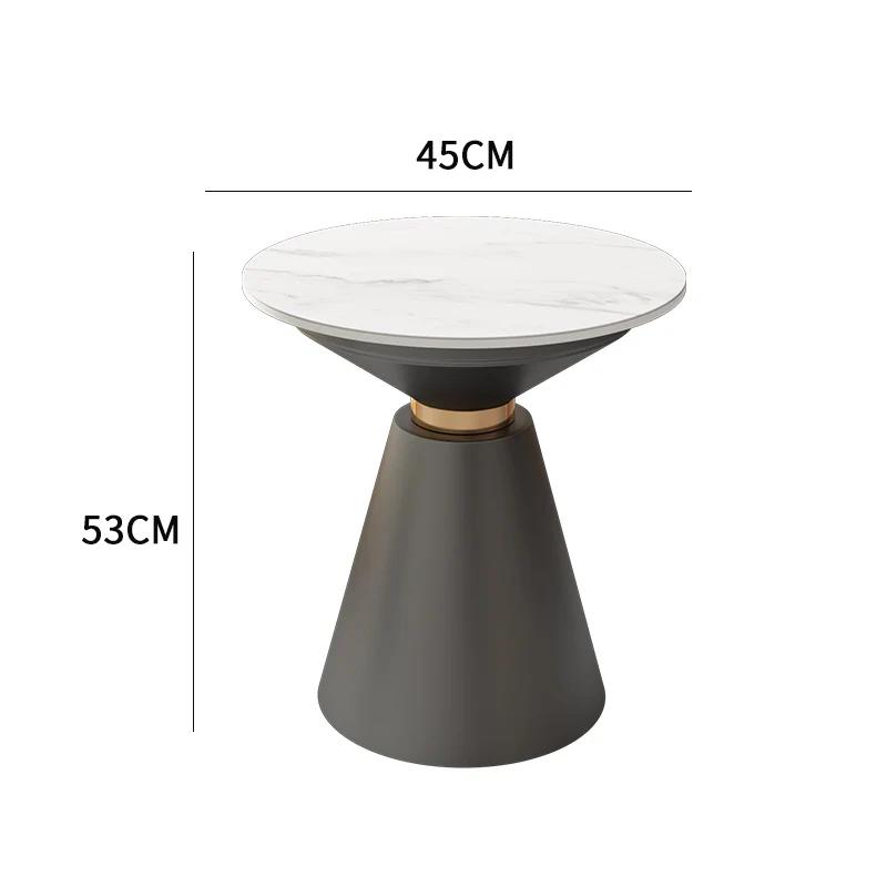 Designer Round Coffee Tables Marble Entrance Sofa Side Living Room Coffee Tables Minimalist Aesthetic Kaffee Tische Decorations