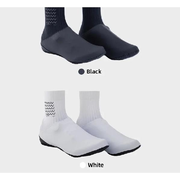 YKYWBIKE 2026 Cycling Shoes Cover Aerodynamic Waterproof Overshoes Black Bicycle Accessorie White Road Bike Short Overshoes