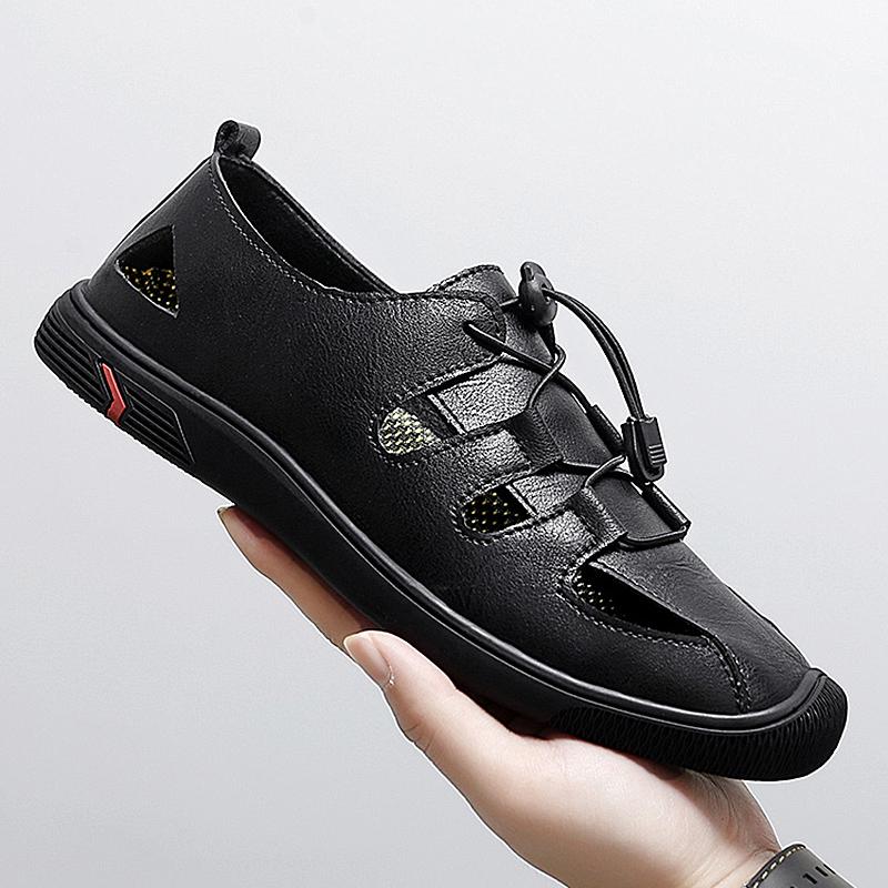 Summer Men Shoes Comfortable and breathable Men Sandals Outdoor Male Beach  Sandals Travel Comfort Walking Shoes New models