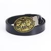 Men's Trendy Western Cowboy Genuine Leather Belt - Retro Punk Style, Perfect for Formal Wear or Birthday & New Year Gifts.