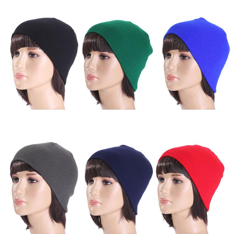 KNITTED BEANIE HAT WINTER WARM WOOLY UNISEX MENS LADIES SKI SKULL CAP KNITTED BEANIE HAT WINTER WARM WOOLY UNISEX MENS LADIES SKI SKULL CAP