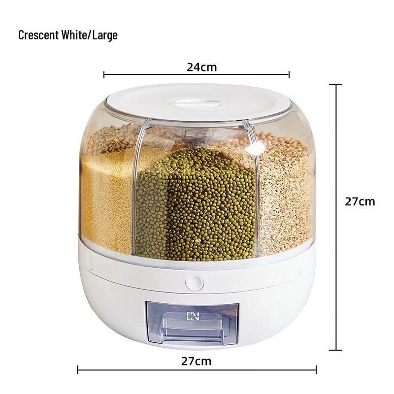 Rotating Divided Grain Dispenser