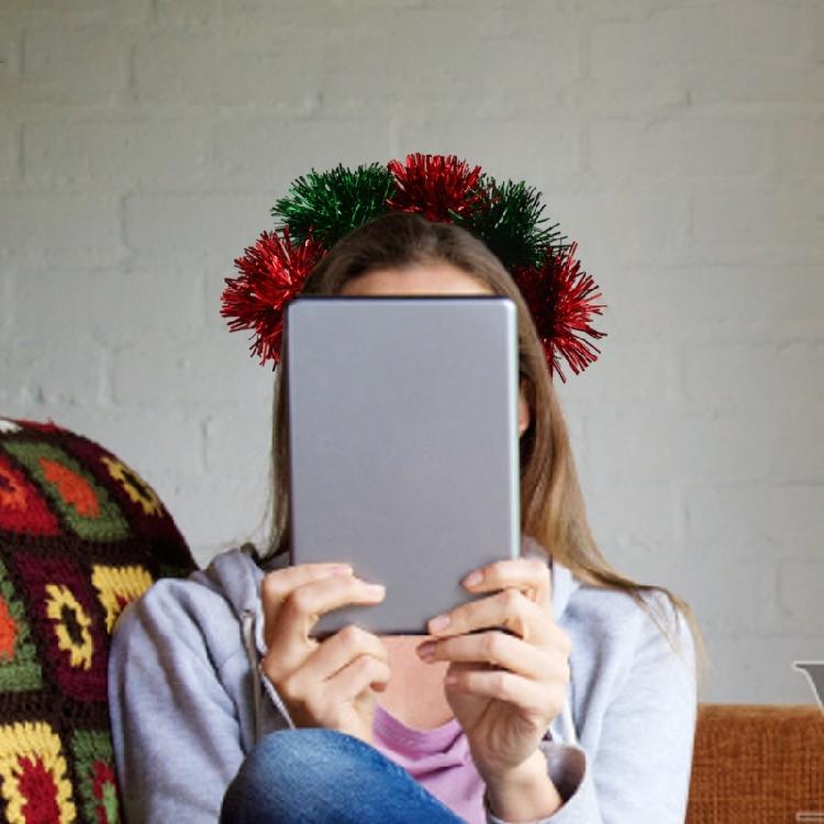 Christmas Headwear Headband Photo Party Cosplay Costumes Hair Tie Accessories