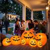 Halloween Inflatable Pumpkin Outdoor with Stakes and Tethers Built In LED Lights