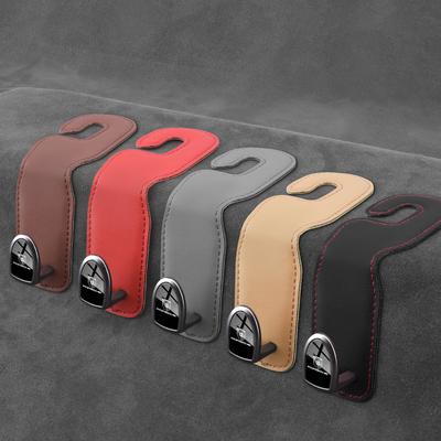 Hooks for Bag Car Seat Headrest Organizer Holder For Porsche 911 Cayenne 918 Pajun 917 718 Panamera Macan Auto Storage Accessory