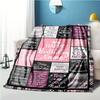 Happy Birthday Customize Your Name Blanket Used For Chair Office Sofa Bed Camping Soft And Warm Giving Friends And Relatives Birthday Graduation Gift