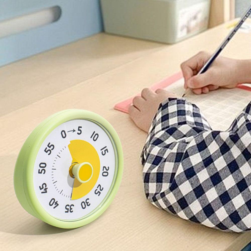 Self-discipline Visual Timer Silent Countdown Timer Cute Kitchen Timer Reminder  Reading Room