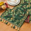 Spill Proof Table Runner Christmas Runner, Durable Decorative Stitching Decoration, Protects from Hot Pans Scratch for Dining Room Kitchen Wedding