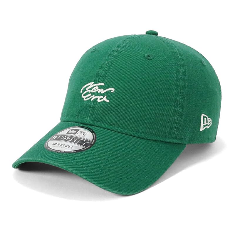 

[New Era] cap 9TWENTY handwritten logo emerald green M/L 920ES HANDWRITTEN EGRN 14388739 NER36C1766
