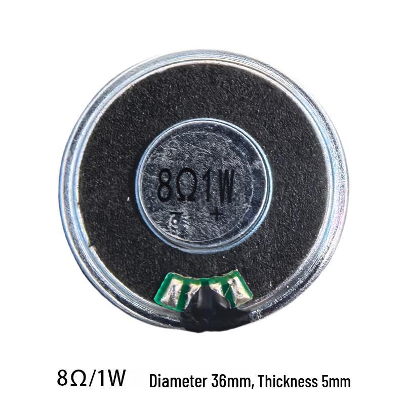 57mm DIY Loudspeaker, 0.5-5W, 8 Ohms, Audio Amplifier Accessory