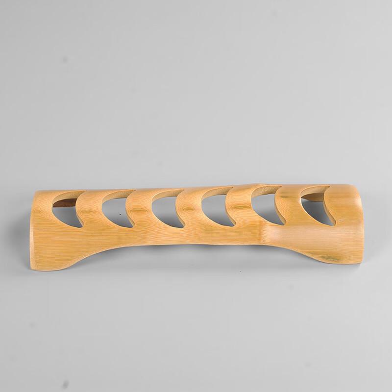 Bamboo Hollow Tea Cup Drying Rack