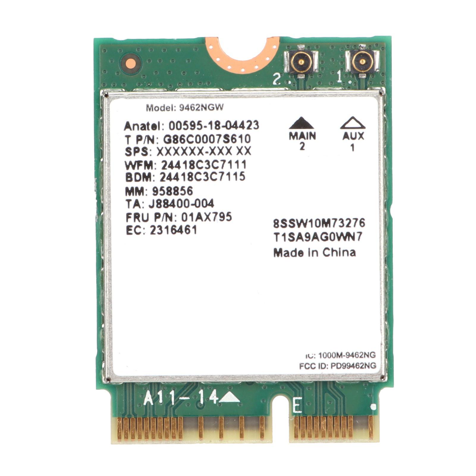 

WiFi Карта 2.45G Двохдіапазонна M.2NGFF Інтерфейс Високошвидкісна Бездротова Мережева Карта для LinuxGoogle Chrome