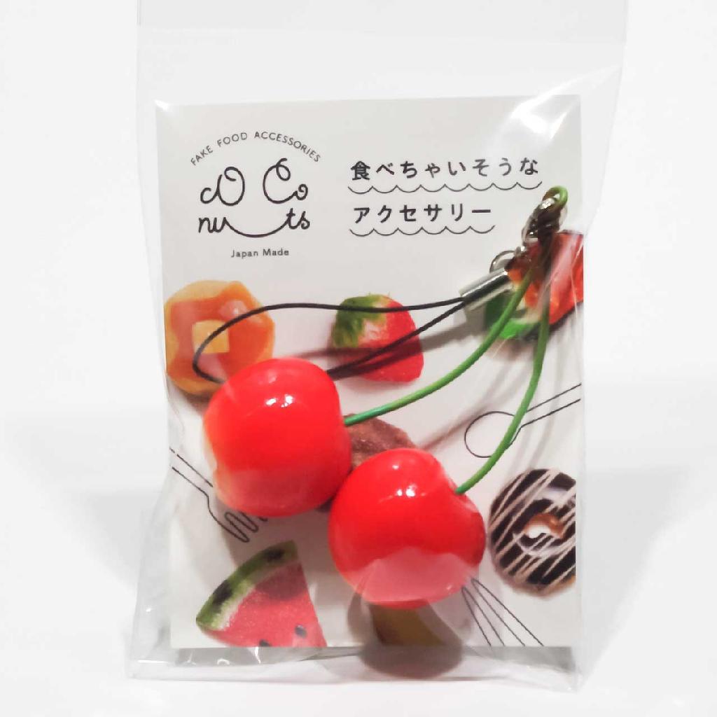 Food Sample Strap Cherry Looks Like You Want to Eat It 006TS -