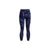 Under Armour Slim Fit High Waist Printed Leggings Women Leggings Blue 1380859-410