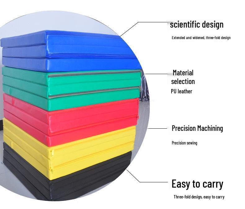 Children's Folding Yoga and Gymnastics Mat for School and Home