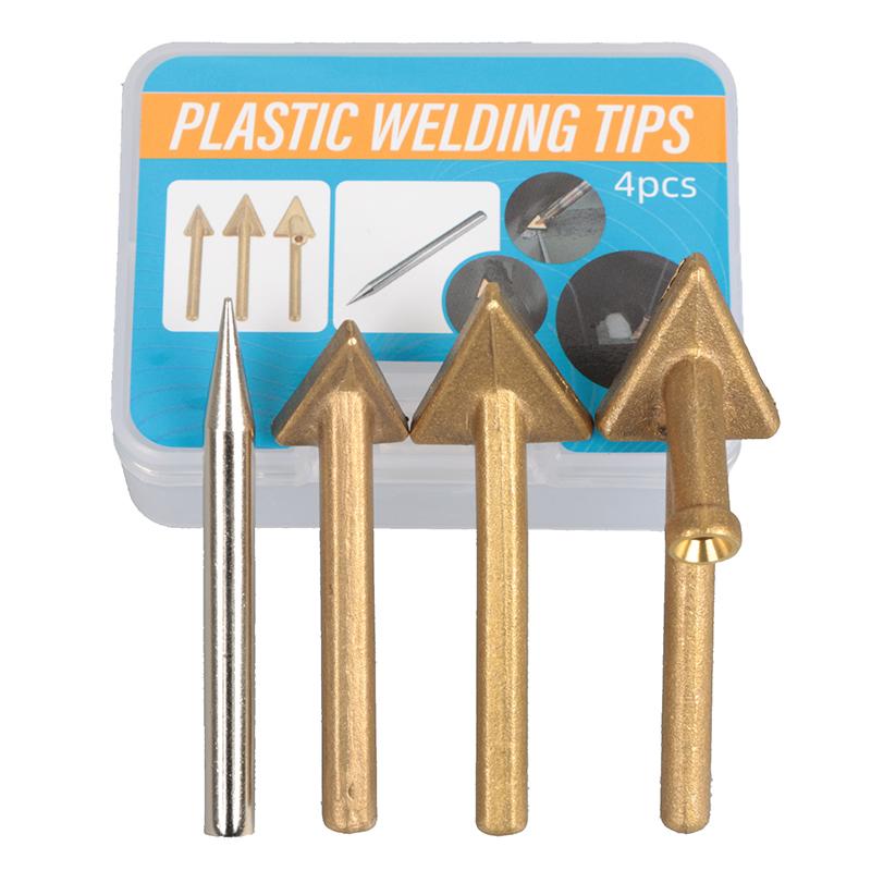 Bumper Welding Equipment Accessories: 1/2/4PCS 80 Watt Soldering Tips for Iron Plastic Welding TPO TEO PP