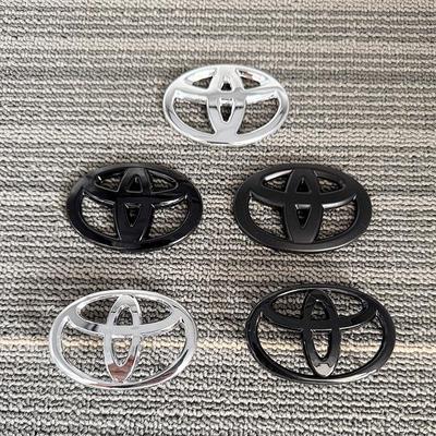 Car Emblem Sticker for Toyota: Fit for Camry, Highlander, Corolla, Reiz, Prado, RAV4 Steering Wheel