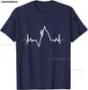 Climbing T-Shirt Heartbeat Rock Mountain Bouldering Gift T-Shirt