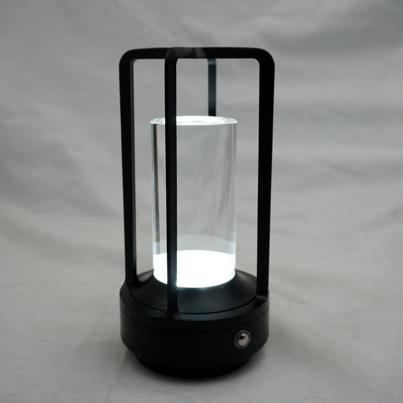

Led USB Charging Table Lamp Aluminum Restaurant Bar Desk Lamp Dimming Atmosphere Night Lights Touch Switch Decoration changeable чорний