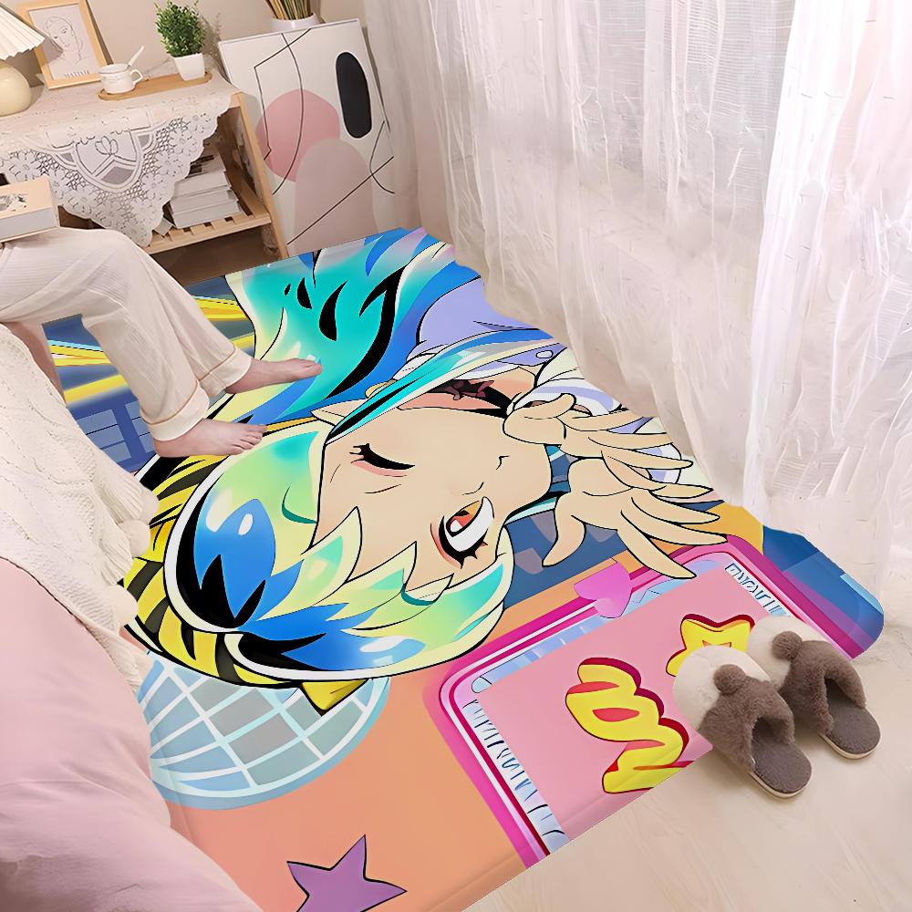Anime Urusei Yatsura Floor Mat Nordic Style Home Doormat Bathroom-Toilet Mats Bedroom Hotel Decor Mat