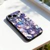 Hayase Yuuka B-Blue A-Archive Phone Case For iPhone 11,12,13,14,15,16,17,Pro,Max,Plus,E,SE4,Air,Mini Black Soft Cover